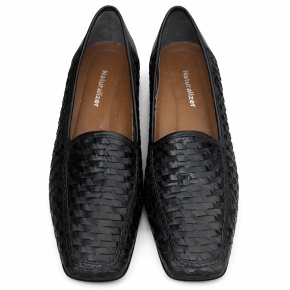 SOUL Naturalizer Shoes - SOUL Naturalizer Bebe Woven Loafers Black Comfort Flats 8N NEW No Tags